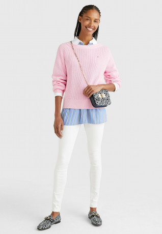 Tommy Hilfiger Jumper classic pink джемпер классический розовый