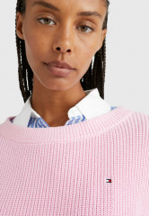 Tommy Hilfiger Jumper classic pink джемпер классический розовый