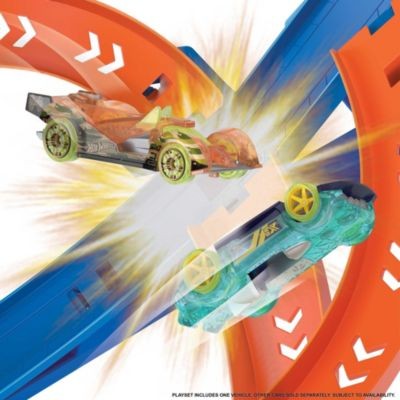 Mattel Hot Wheels Crash Spirale Trackset Набор спиральных треков Hot Wheels Crash