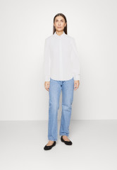 Tommy Hilfiger FIL A FIL REGULAR Button-down blouse optic white FIL A FIL REGULAR Блузка на пуговицах оптический белый