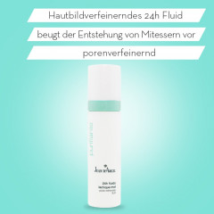 JEAN D'ARCEL 24h fluide lactique mat PURIFIANTE 24h Gesichtsfluid reduziert Talgfluss und verfeinert die Poren  24-часовой флюид лактик мат PURIFIANTE 24-часовой флюид для лица уменьшает выделение кожного сала и сужает поры
