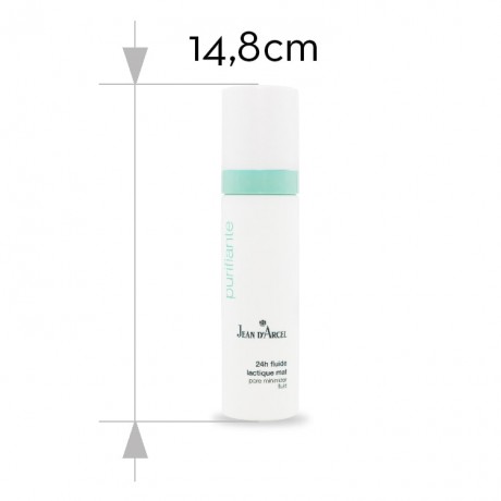 JEAN D'ARCEL 24h fluide lactique mat PURIFIANTE 24h Gesichtsfluid reduziert Talgfluss und verfeinert die Poren 24-часовой флюид лактик мат PURIFIANTE 24-часовой флюид для лица уменьшает выделение кожного сала и сужает поры