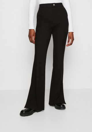 Tommy Hilfiger SEASONAL FLARE PANT Trousers black БРЮКИ SEASONAL FLARE PANT Брюки черный