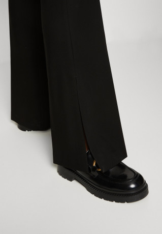 Tommy Hilfiger SEASONAL FLARE PANT Trousers black БРЮКИ SEASONAL FLARE PANT Брюки черный