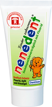 Зубная паста Nenedent Kinder для детей до 6-ти лет, гомеопатически совместимая, 50 мл