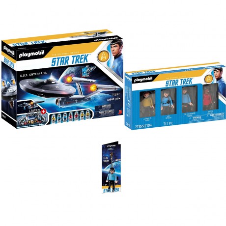 PLAYMOBIL 3er Set: 70548 Star Trek Набор из 3 предметов: 70548 Звездный путь