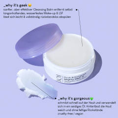 Geek &amp; Gorgeous 101 Mighty Melt 98ml, Гидрофильный бальзам для снятия макияжа и SPF, для всех типов кожи, 98 мл