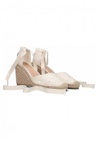 Tommy Hilfiger CLOSED TOE MONOGRAM W W Wedges wit ЗАКРЫТЫЙ НОСОК МОНОГРАММА W W танкетки остроумие