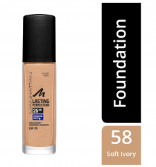 MANHATTAN Cosmetics Endless Perfection 58 soft ivory, Манхэттен Тональный крем Endless Perfection №58 30 мл
