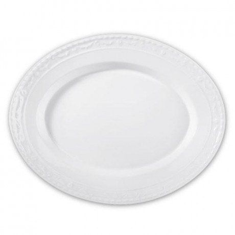 KPM Berlin KPM Kurland Weiss Platte 41 cm КПМ Курляндия Белая тарелка 41 см