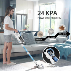 FABULETTA FABULETTA Akku-Hand-und Stielstaubsauger, 250,00 W, Beutellos, 24000pa Kabelloser Beutelloser Staubsauger mit 250W Burstenlosen Motor  Беспроводной ручной пылесос FABULETTA, 250,00 Вт, без мешка, 24000 Па Беспроводной пылесос без мешка с бесщето