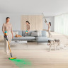 DYSON DYSON Akku-Hand-und Stielstaubsauger V12™ Detect Slim Absolute, 545 W, Beutellos, 2 Bodendusen und 2 weitere Zubehorteile Беспроводной ручной пылесос DYSON V12™ Detect Slim Absolute, 545 Вт, без мешка, 2 насадки для пола и 2 других аксессуара