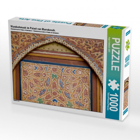 CALVENDO Puzzle CALVENDO Puzzle Wandschmuck im Palast von Marrakesch. Пазл CALVENDO Пазл Настенные украшения во Дворце Марракеша.