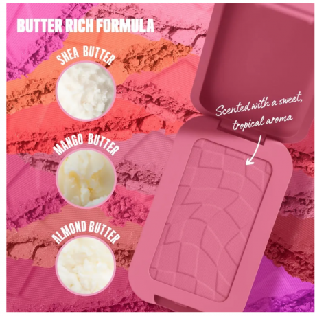 NYX Professional Makeup Buttermelt Blush, 06 For The Butta, Кремовые румяна для лица, оттенок 06 For The Butta, 5 г