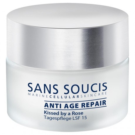 Sans Soucis Anti-Age Repair Kissed by a Rose Tagespflege Дневной крем для лица LSF 15, 15 мл