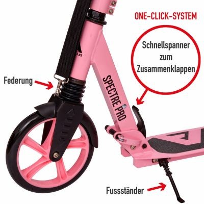 APOLLO City Scooter klapp- und hohenverstellbar Spectre Pro Городской самокат складной и регулируемый по высоте Spectre Pro