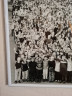 Фотография винтажная, ученики с учителем, под стеклом, 51 x 41,5 см, Германия, 1970-80гг.