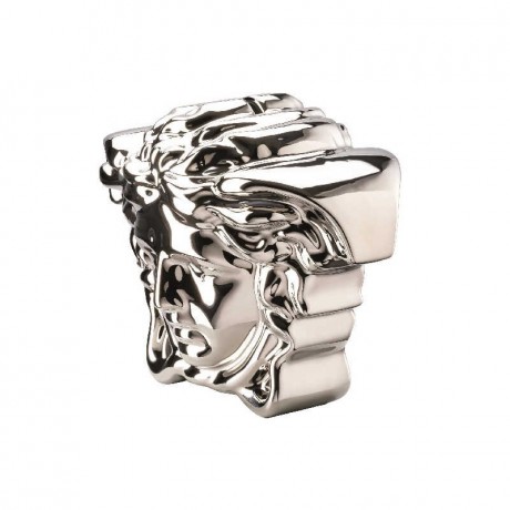 Rosenthal meets Versace Rosenthal Versace Break the bank Spardose Medusenkopf silver 18x12x14,5 cm Rosenthal Versace Копилка Break the bank Голова Медузы серебро 18x12x14,5 см