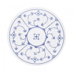 Kahla Kahla Blau Saks - Indisch Blau - Stohblumenmuster Speiseteller 23,5 cm Kahla Blau Saks - Indian Blue - Обеденная тарелка с узором из соломенных цветов, 23,5 см