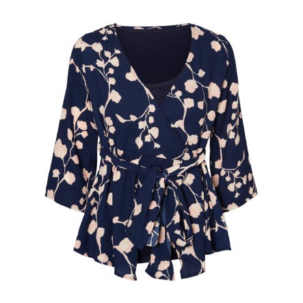 mama licious Stilltop MLKALEVA Black Iris