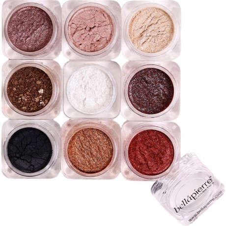 Тени для век Беллапьерр Косметикс Bellapierre Cosmetics Augen 9 Stack Shimmer Powder Bella, 15,75 г
