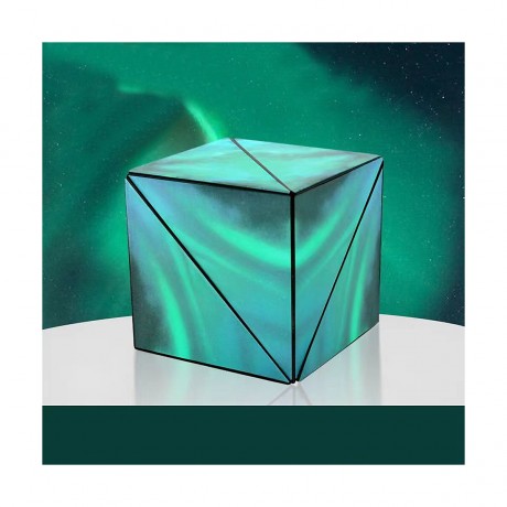 Hocan 3D geometrischer magnetischer Wurfel Padagogisches Spielzeug 3D Геометрический Магнитный Куб Обучающая Игрушка