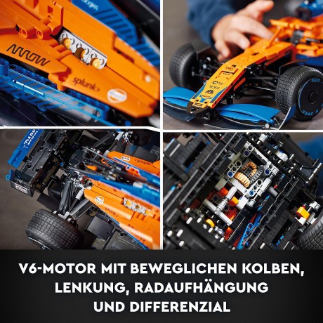 LEGO Technic 42141 ЛЕГО Гоночный автомобиль McLaren Формула 1