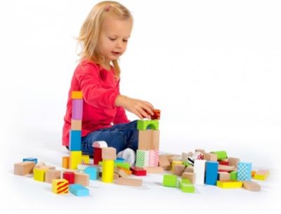 Eichhorn Holzbausteine 50 Stuck Деревянные строительные блоки 50 штук