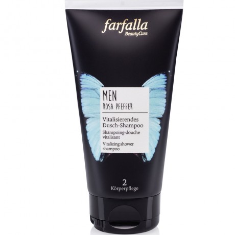 Farfalla Men Rosa Pfeffer Dusch-Shampoo 150 ml  Men Pink Pepper Шампунь для душа 150 мл
