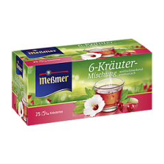 Messmer Травяной сбор из 6 трав  50 г, 25 пакетиков