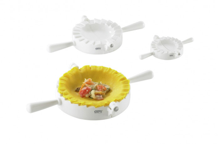 GEFU GEFU Ravioli\/Maultaschen Former3tlg  Weiss GEFU Равиоли/Maultaschen Бывший, 3 шт.