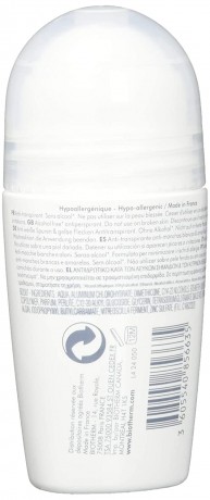 Biotherm Deo Pure Invisible Roll On 48h, Биотерм Роликовый дезодорант-антиперспирант 48 часов, 75 мл