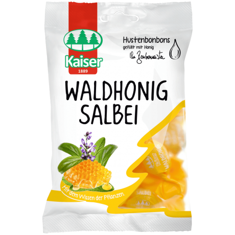 Kaiser Waldhonig Salbei Леденцы с начинкой 90г