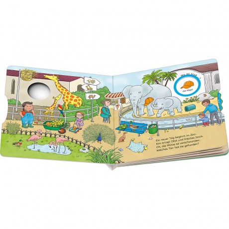 Ravensburger Wo ist bloss...? Mein Zoo-Buch zum Sachen suchen Где это находится...? Моя зоо-книга для поиска вещей