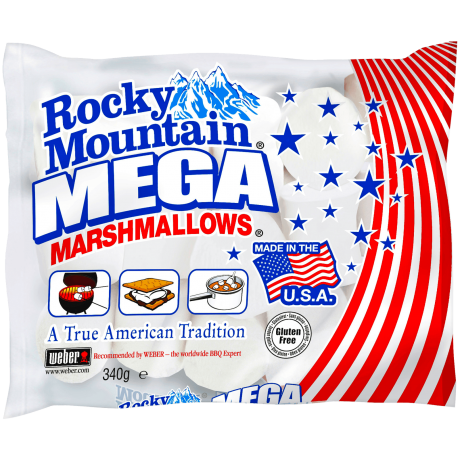 Rocky Mountain Marshmallows Mega classic Мини зефир 340г