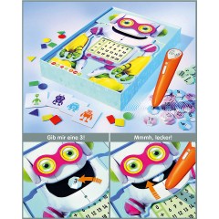 Ravensburger tiptoi: Der hungrige Zahlenroboter (ohne Stift) tiptoi: голодный числовой робот (без ручки)