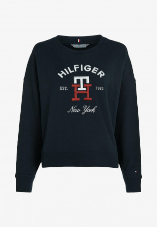 Tommy Hilfiger ARCHED LOGO MONOGRAM  Sweatshirt desert sky ARCHED LOGO MONOGRAM Толстовка небо пустыни