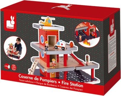 Janod Feuerwehrstation (Holz) Пожарное депо (дерево)