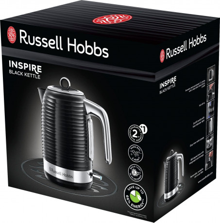 RUSSELL HOBBS RUSSELL HOBBS Wasserkocher Inspire 24361-70, 1,7 l, 2400 W, herausnehmbarer Kalkfilter, energiesparend RUSSELL HOBBS Inspire 24361-70 Чайник, 1,7 л, 2400 Вт, съемный фильтр от накипи, энергосберегающий