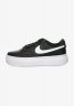 Nike Sportswear COURT VISION ALTA Sneaker low schwarz dunkel COURT VISION ALTA кроссовки женские низкие черный темный