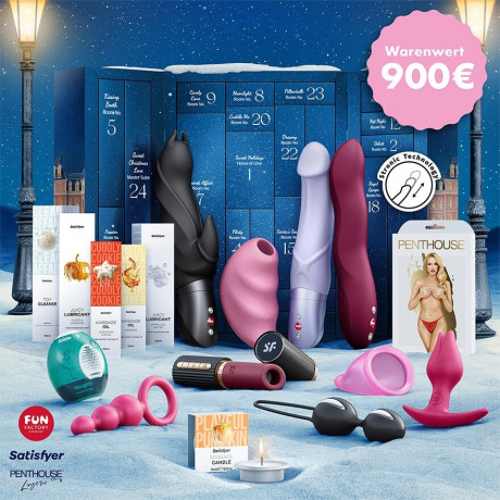 EIS Premium Adventskalendar 2025 Эротический адвент-календарь, 24 предмета, набор для взрослых 18+, подарок для пар, секс-игры и интимные аксессуары