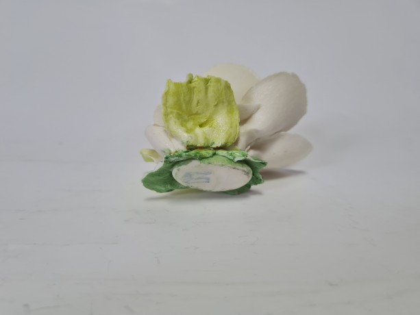 Фигурка винтажная CAPODIMONTE "Роза", коллекционная, 4 х 7 см, Италия, 1960-70гг.