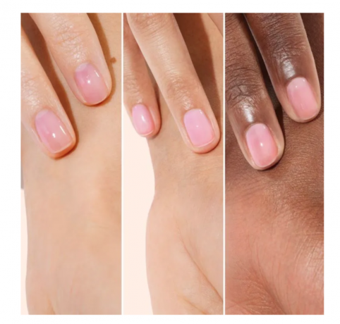 Manucurist Active Glow Blueberry + Grape, укрепляющий лак для ногтей с эффектом геля и натурального сияния, холодный розово-лиловый и полупрозрачный ягодный, укрепление ногтей, 2 х 15 мл