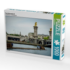 CALVENDO Puzzle CALVENDO Puzzle Pont Alexandre III Пазл CALVENDO Пазл Pont Alexandre III