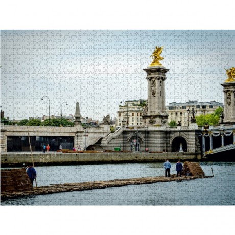 CALVENDO Puzzle CALVENDO Puzzle Pont Alexandre III Пазл CALVENDO Пазл Pont Alexandre III