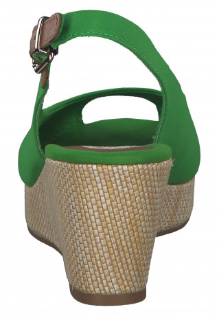 Tommy Hilfiger ESSENTIAL Peep toes green ESSENTIAL – Открытые пальцы ног зеленый