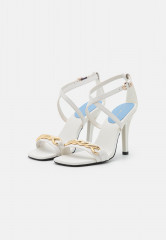 Tommy Hilfiger CHAIN FEMININE  High heeled sandals ecru CHAIN ????FEMININE Босоножки на высоком каблуке экрю