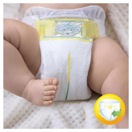 Pampers HalbmonatsBox quot;Premium Protection New Babyquot; Gr.1 Newborn, 2-5kg Коробка на полмесяца quot;Премиум защита для новорожденныхquot; Размер 1 Новорожденный, 2-5 кг