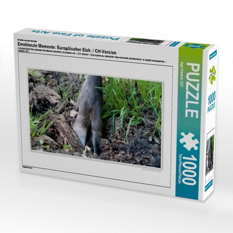 CALVENDO Puzzle CALVENDO Puzzle Emotionale Momente: Europaischer Elch. \/ CH-Version Пазл CALVENDO Пазл Эмоциональные моменты: Европейский лось. \/ версия CH