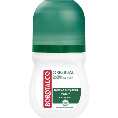 BOROTALCO Deo Roll-on Original, 50 ml, Бороталко Дезодорант роликовый Оригинал, тальк и микрокапсулы, 48ч защита, 50 мл